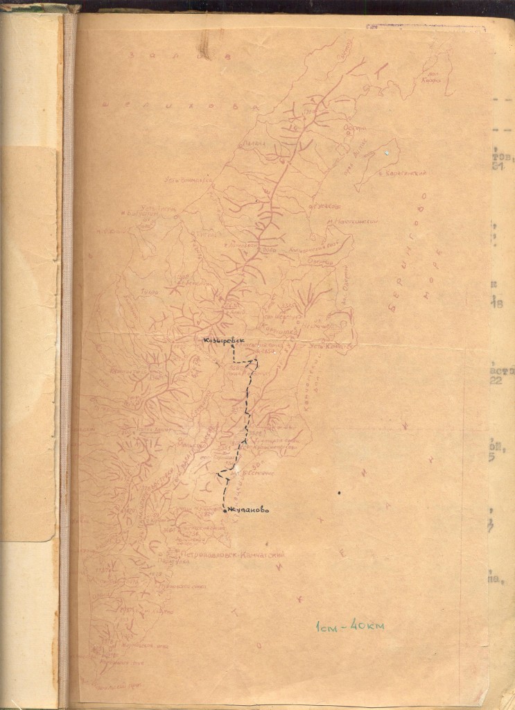 Карта похода