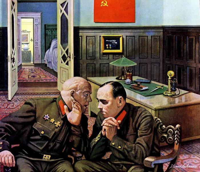 Война США и СССР глазами американских художников