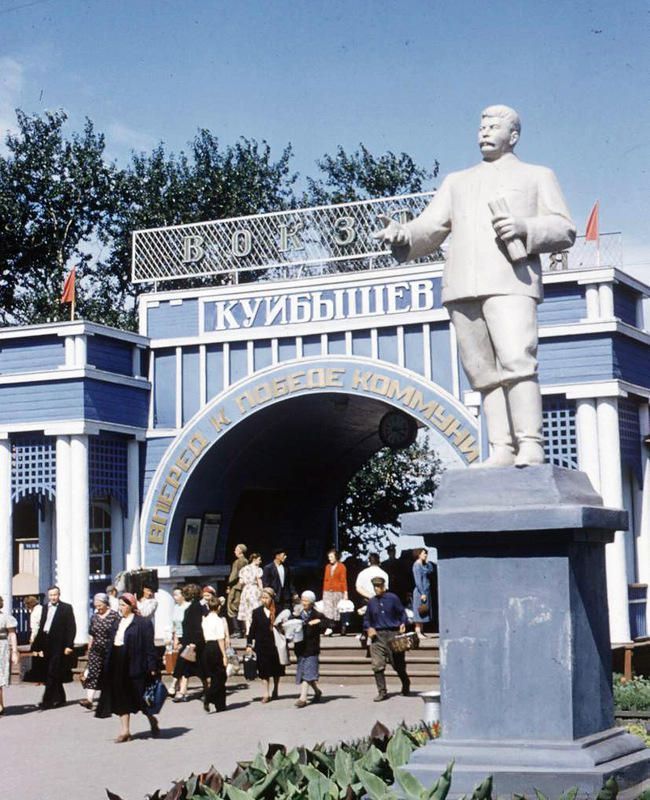 Цветные фотографии СССР 1958 года